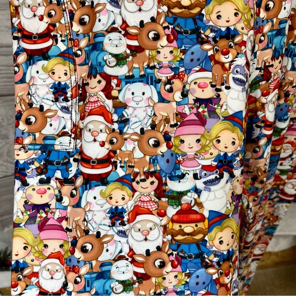 Love Tribe 2XL Christmas T-shirt with Curvy+ Christmas leggings - Picture 9 of 12